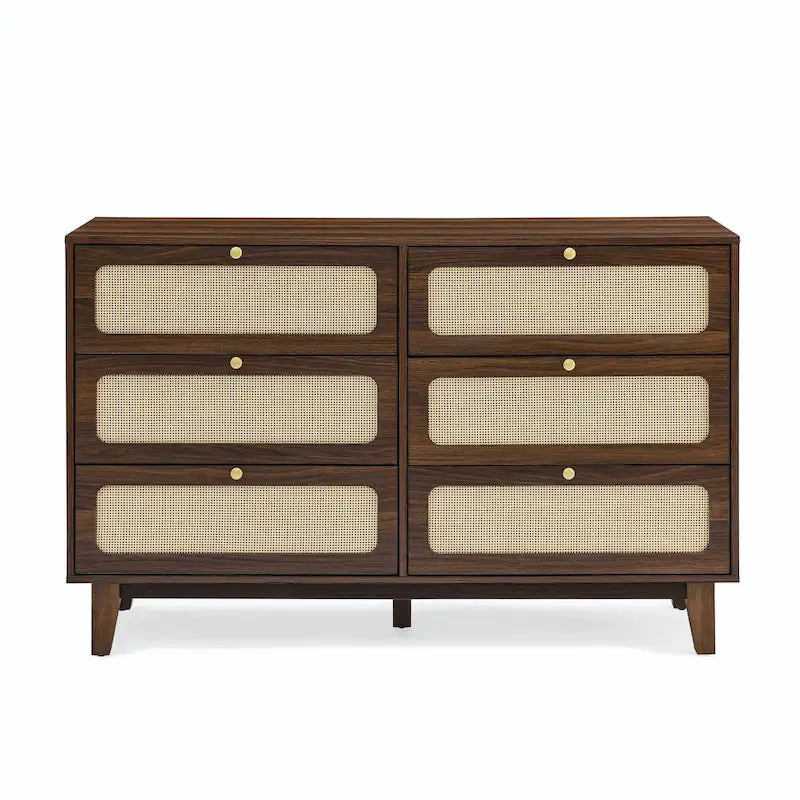 Drawer bedroom dresser,wooden antique dresser,TV cabinet bedroom living room corridor storage dresser,six-drawer cabinet