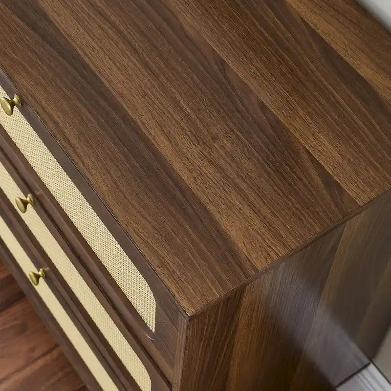 Drawer bedroom dresser,wooden antique dresser,TV cabinet bedroom living room corridor storage dresser,six-drawer cabinet