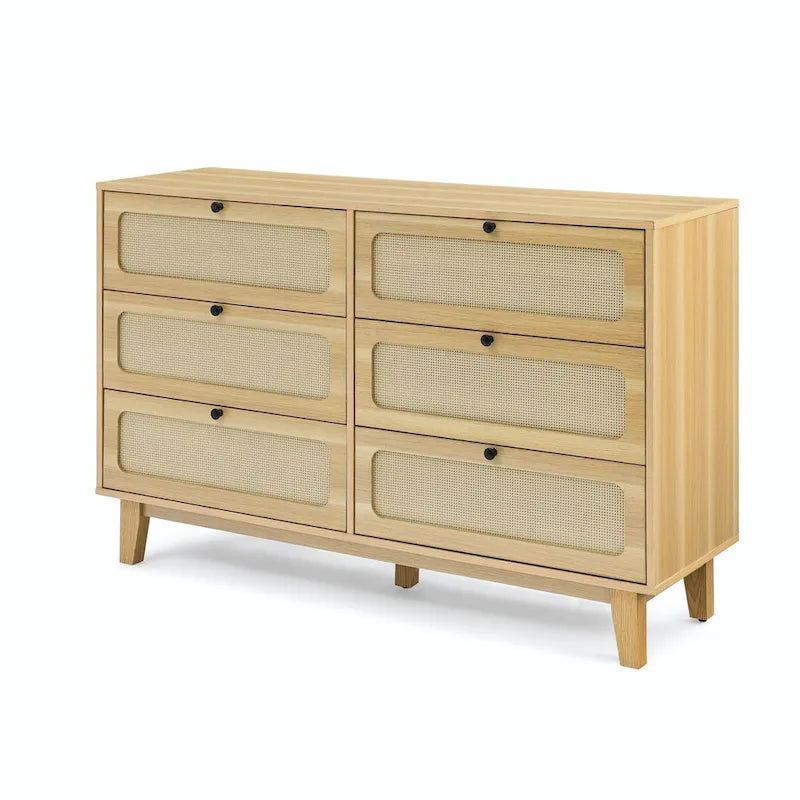 Drawer bedroom dresser,wooden antique dresser,TV cabinet bedroom living room corridor storage dresser,six-drawer cabinet