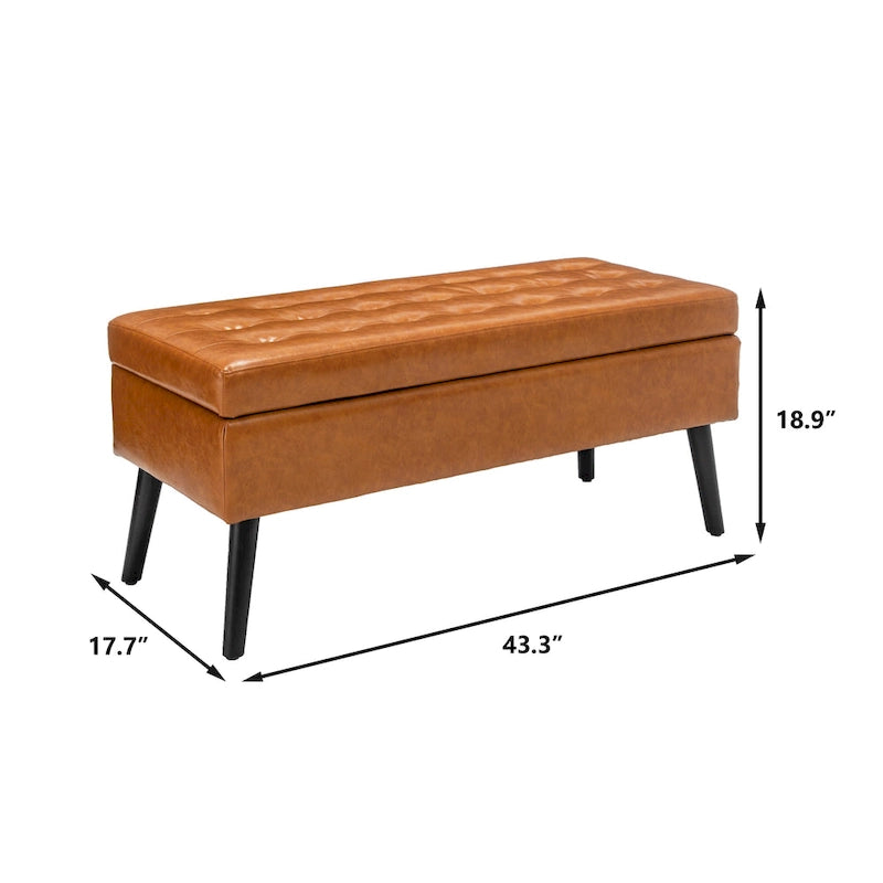Storage Bench for Bedroom End of Bed