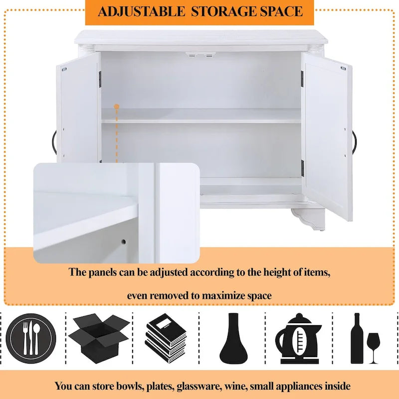40Console Table with Storage Shelf,Retro Entryway Table with Adjustable Storage Shelf,Sofa Couch Table for Hallway