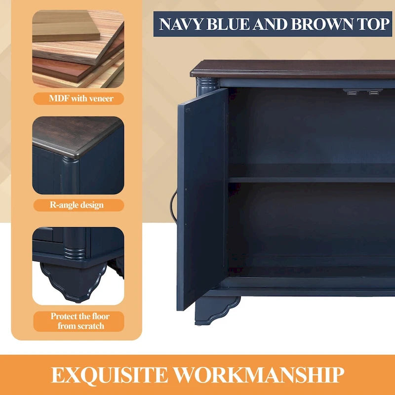 40Console Table with Storage Shelf,Retro Entryway Table with Adjustable Storage Shelf,Sofa Couch Table for Hallway