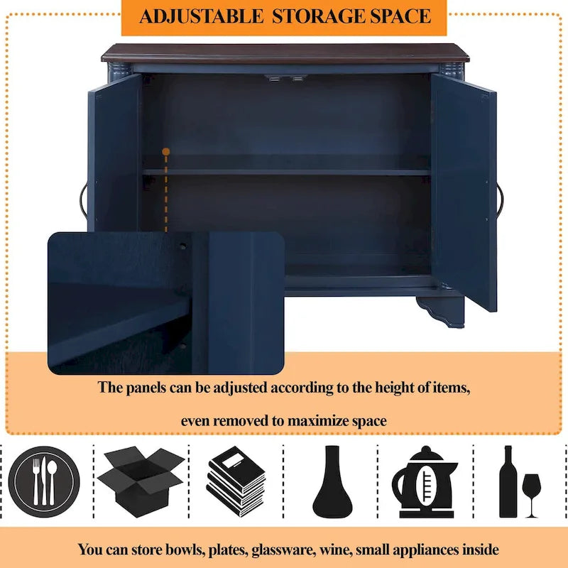 40Console Table with Storage Shelf,Retro Entryway Table with Adjustable Storage Shelf,Sofa Couch Table for Hallway