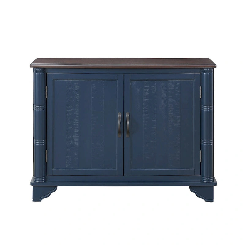 40Console Table with Storage Shelf,Retro Entryway Table with Adjustable Storage Shelf,Sofa Couch Table for Hallway