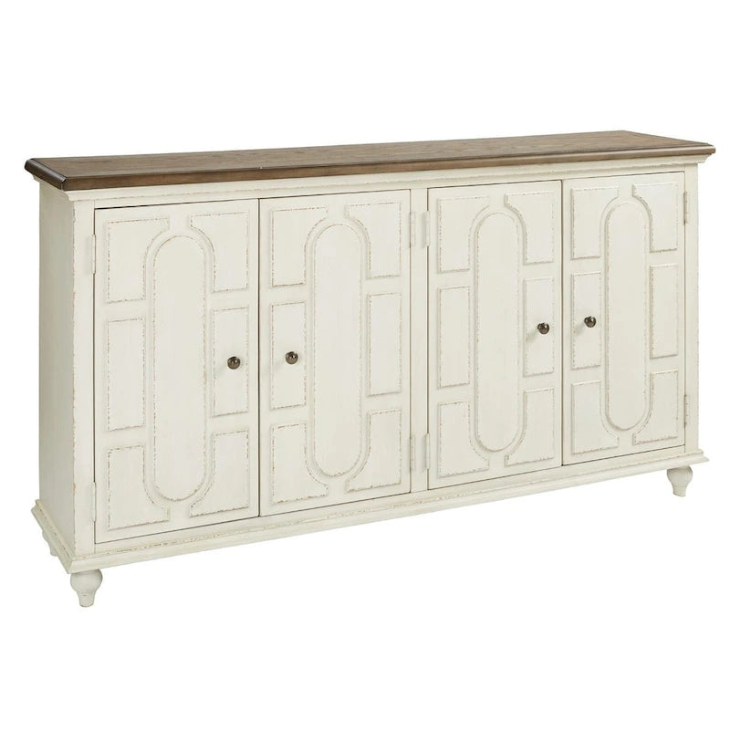 Roranville Accent Cabinet - Casual - Antique White
