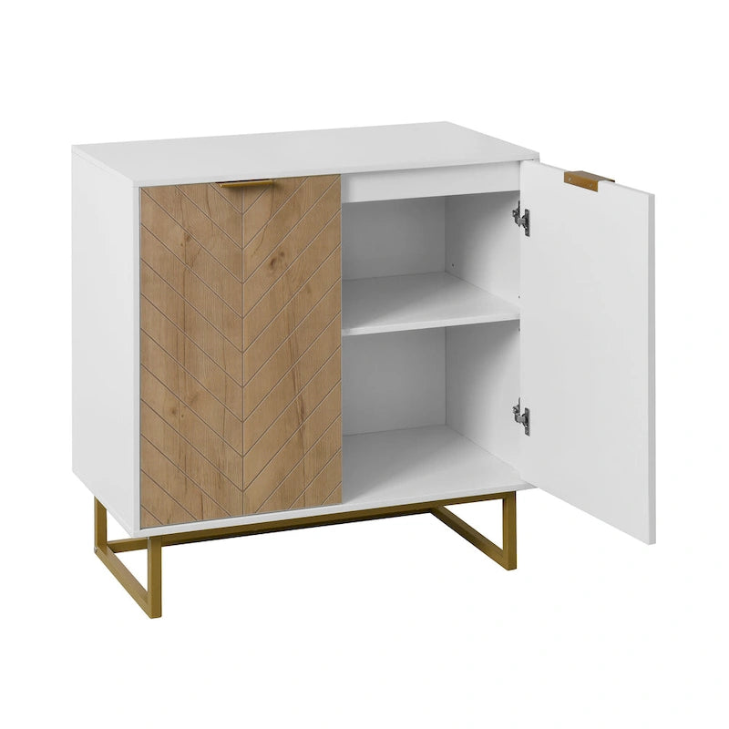 Storage Sideboard Buffet Cabinet with 2 Doors