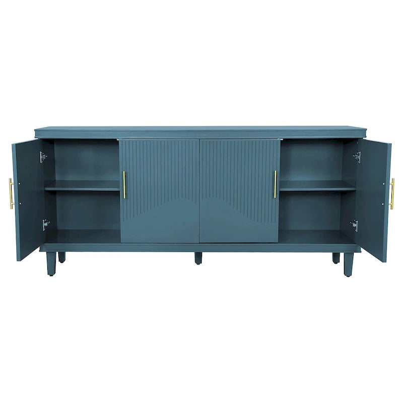 70.07Large Size 4-Door Cabinet, Same as Living Room, Kitchen, Bedroom, Hallway