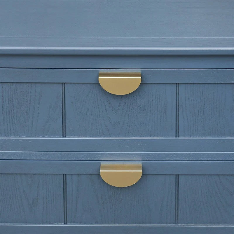 American Style Cabinet with Non-Slip Foot Pads and 3 Drawer
