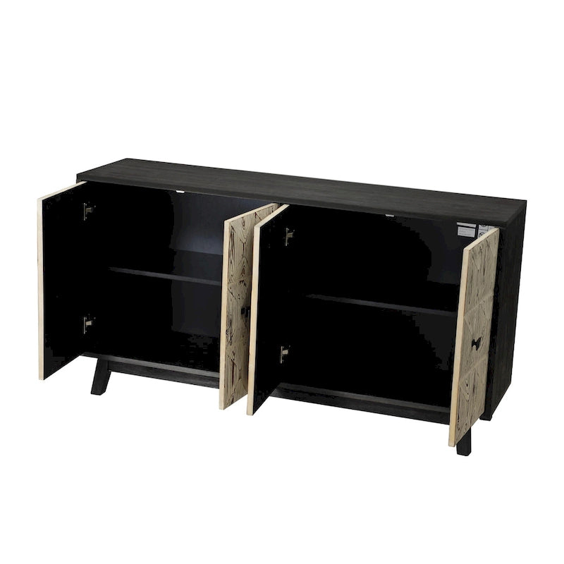 4 Doors Vintage Sideboard