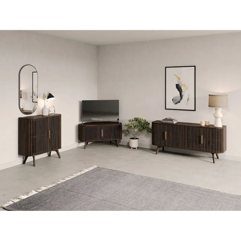 Studio London Sierra Mid Century Sideboard Buffet, FSC Certified