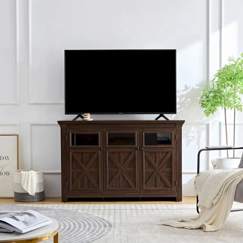 3 Doors Cabinet Large Buffet Sideboard Cabinet