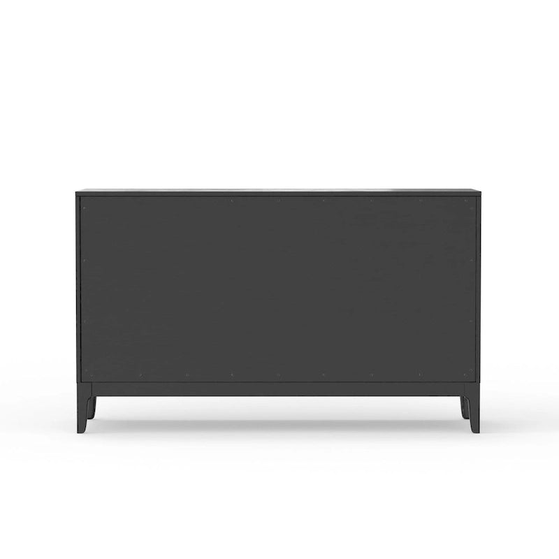 Cove Server with 3 Drawers and 2 Cabinets, Vintage Black