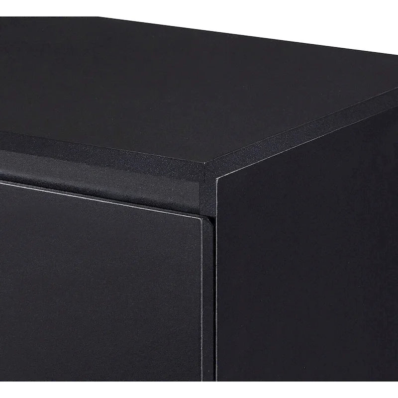 Two Door Sideboard with Gold Metal Legs
