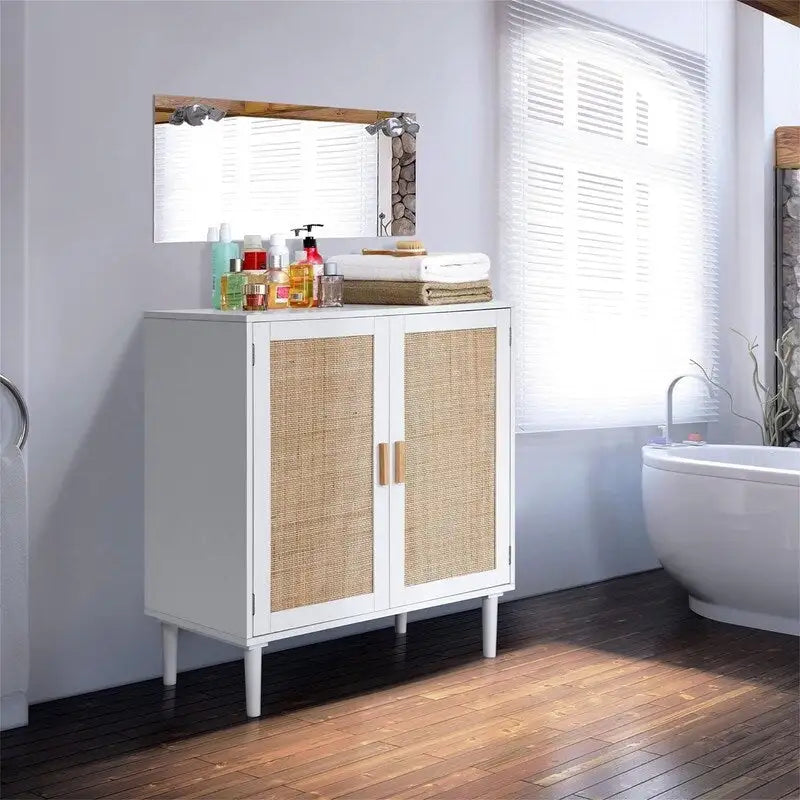 Sideboard Buffet CabinetKitchen Storage Cabinet - 15.8D x 31.5W x 34.6H