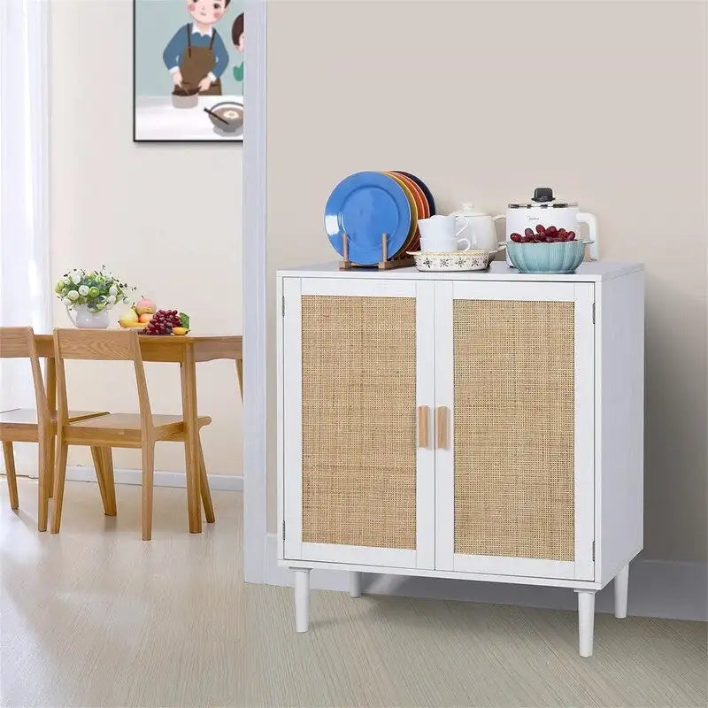 Sideboard Buffet CabinetKitchen Storage Cabinet - 15.8D x 31.5W x 34.6H