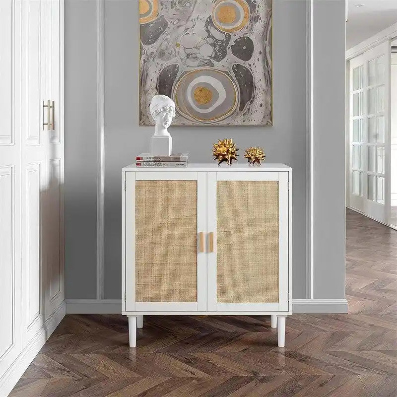 Sideboard Buffet CabinetKitchen Storage Cabinet - 15.8D x 31.5W x 34.6H