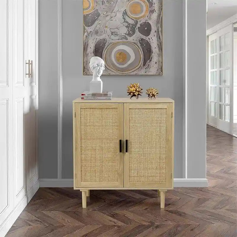 Sideboard Buffet CabinetKitchen Storage Cabinet - 15.8D x 31.5W x 34.6H