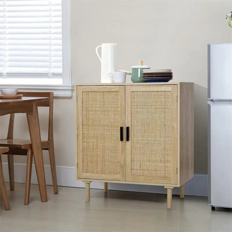 Sideboard Buffet CabinetKitchen Storage Cabinet - 15.8D x 31.5W x 34.6H
