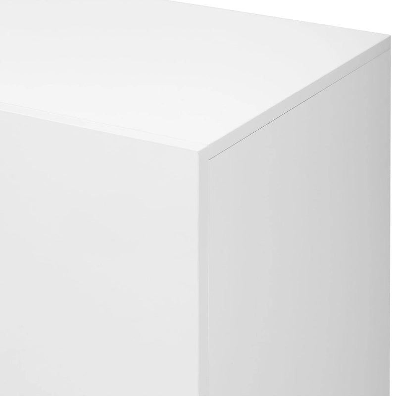 A Glossy Finish Light Luxury Storage Cabinet, Adjustable, Suitable for Living Room, Study, Hallway.