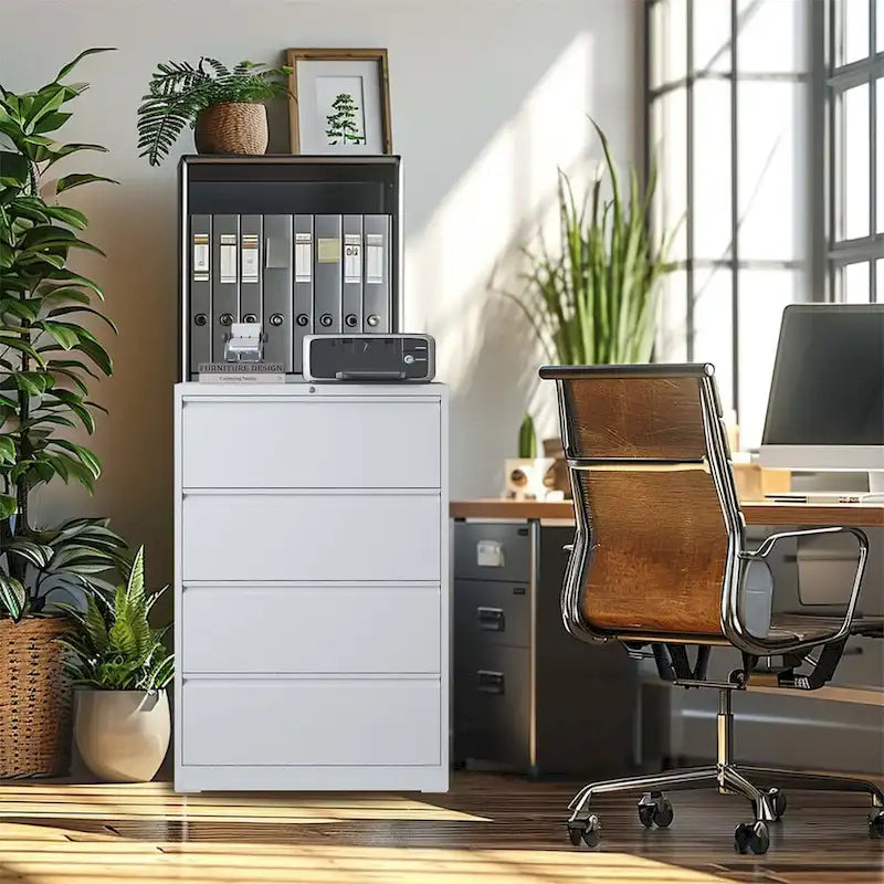 Lateral File Cabinet 4 Drawer