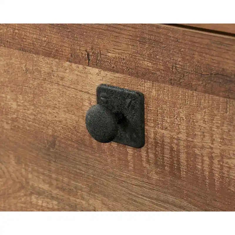 Station House Lateral File Etched Oak