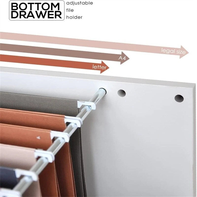 3 Drawers Storage Cabinet - 15.5D x 18.1W x 24H
