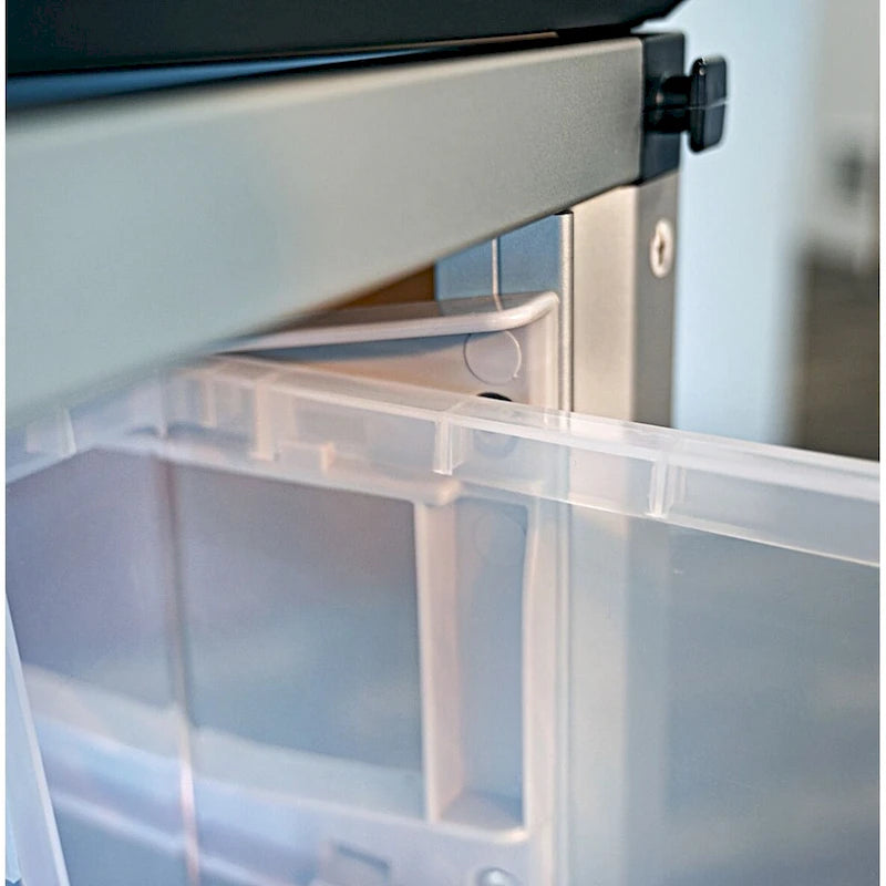 Modular Classroom Storage Cabinet - 2 side-by-side modules with 6 large bins - N/A
