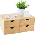 4 Drawers Makeup Storage - 13.38D x 16.5W x 7.48H