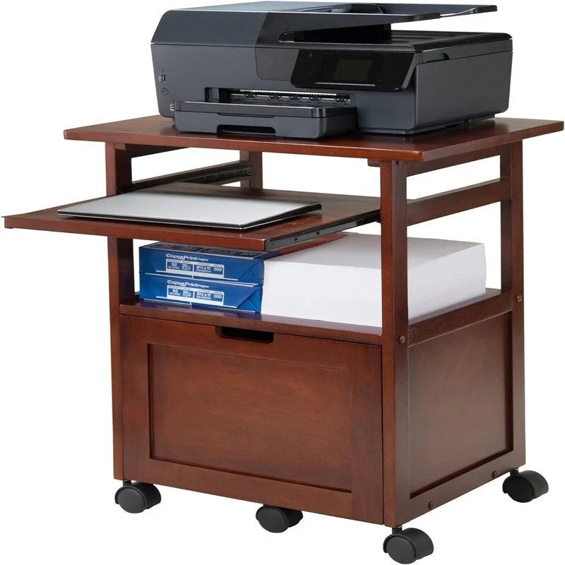 Piper Home Office, Walnut - 16W x 13D x 11H