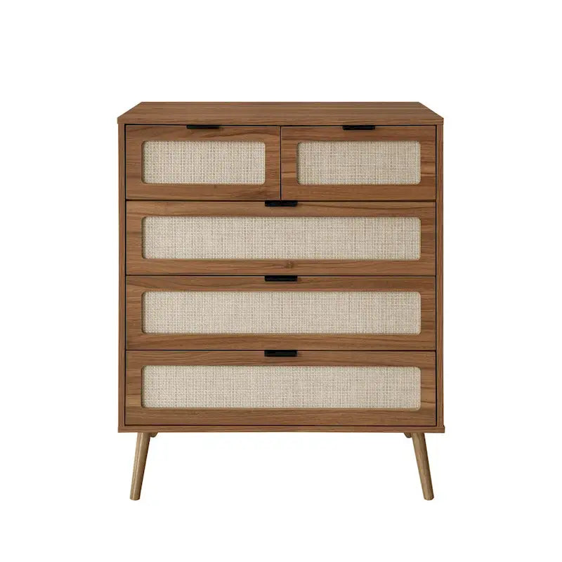5 Drawer Cabinet Accent Storage Cabinet