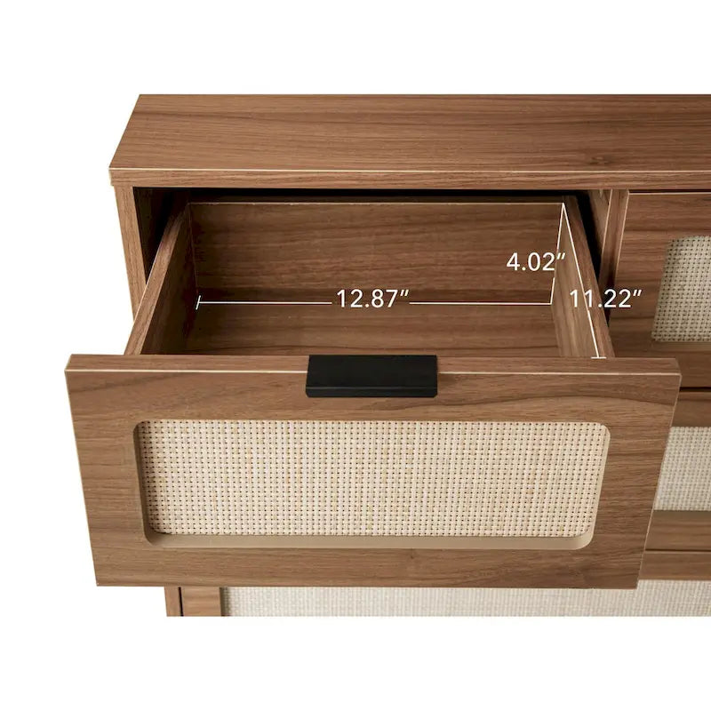 5 Drawer Cabinet Accent Storage Cabinet