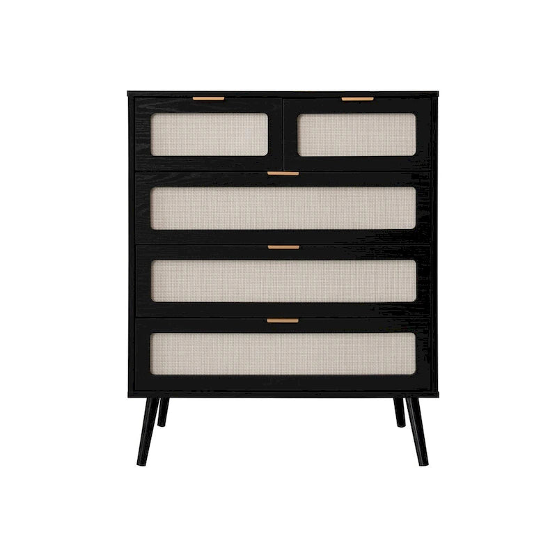5 Drawer Cabinet Accent Storage Cabinet