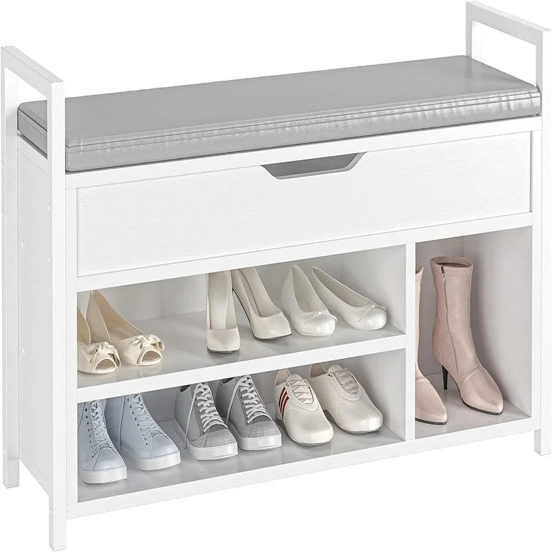 Shoe Storage Bench - 11.8D x 35.4W x 24.4H
