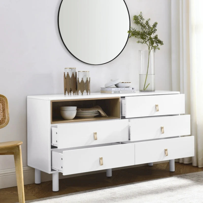 With 5 drawers storage cabinet drawer cabinet multifunctional storage cabinet modern drawer cabinet