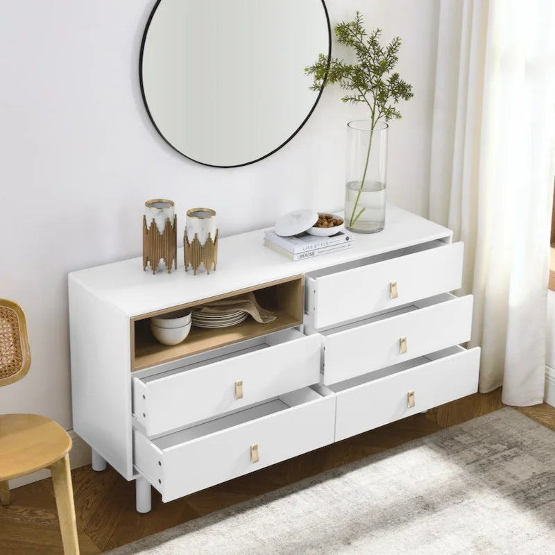 With 5 drawers storage cabinet drawer cabinet multifunctional storage cabinet modern drawer cabinet