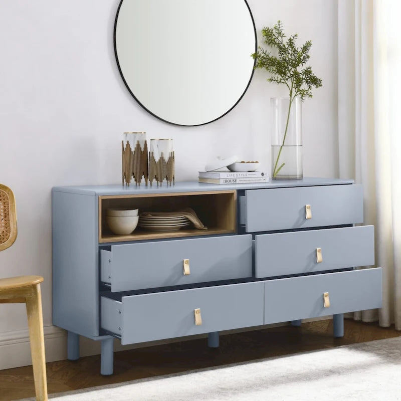 With 5 drawers storage cabinet drawer cabinet multifunctional storage cabinet modern drawer cabinet