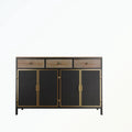 4 Doors Modern Sideboard with 3 Top Drawers