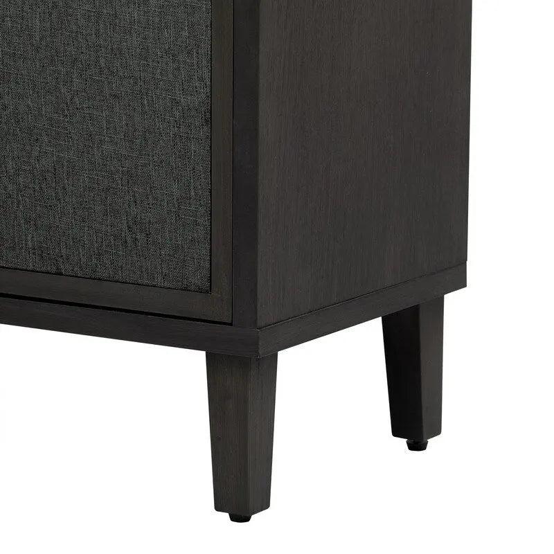 Light Luxury Style Cabinet with Four Linen Cabinet Doors,Suitable for Living Room,Study Room,Entrance