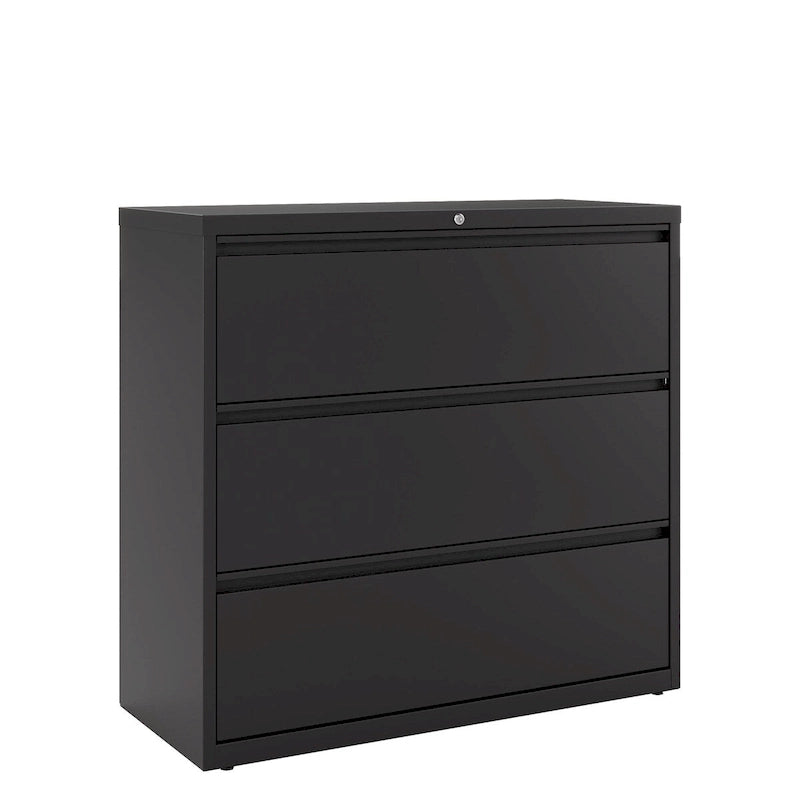 Hirsh 42-in Wide HL10000 Series 3 Drawer Lateral File Cabinet, White