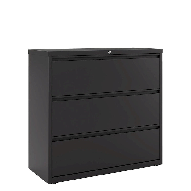 Hirsh 42-in Wide HL10000 Series 3 Drawer Lateral File Cabinet, White