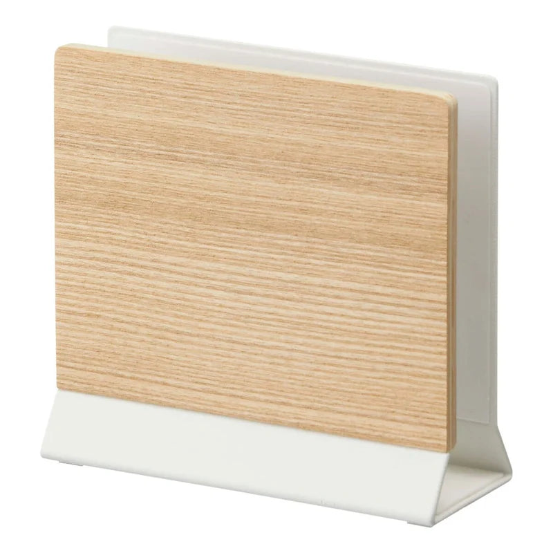 Yamazaki Home Slim Laptop Stand, Steel and Wood - L 2.44 x W 6.3 x H 5.91 inches