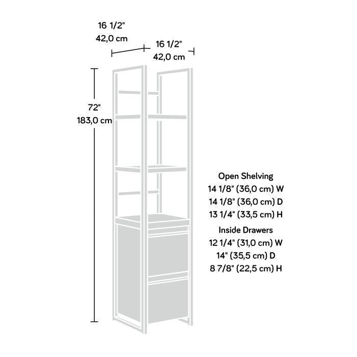Manhattan Gate Narrow Storage Tower Mo