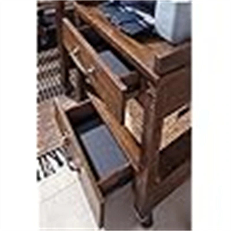 Industrial Office Printer Stand with Storage - 24D x 22W x 23H
