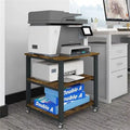 3-Tier Laser Printer Cart - 19.7 x 19.7 x 22.6