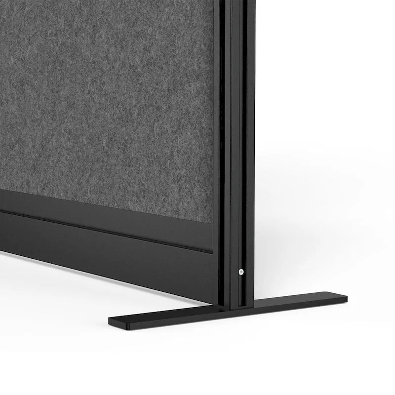 Modular Wall Room Divider System - Black Frame - 70 x 70 Starter Wall