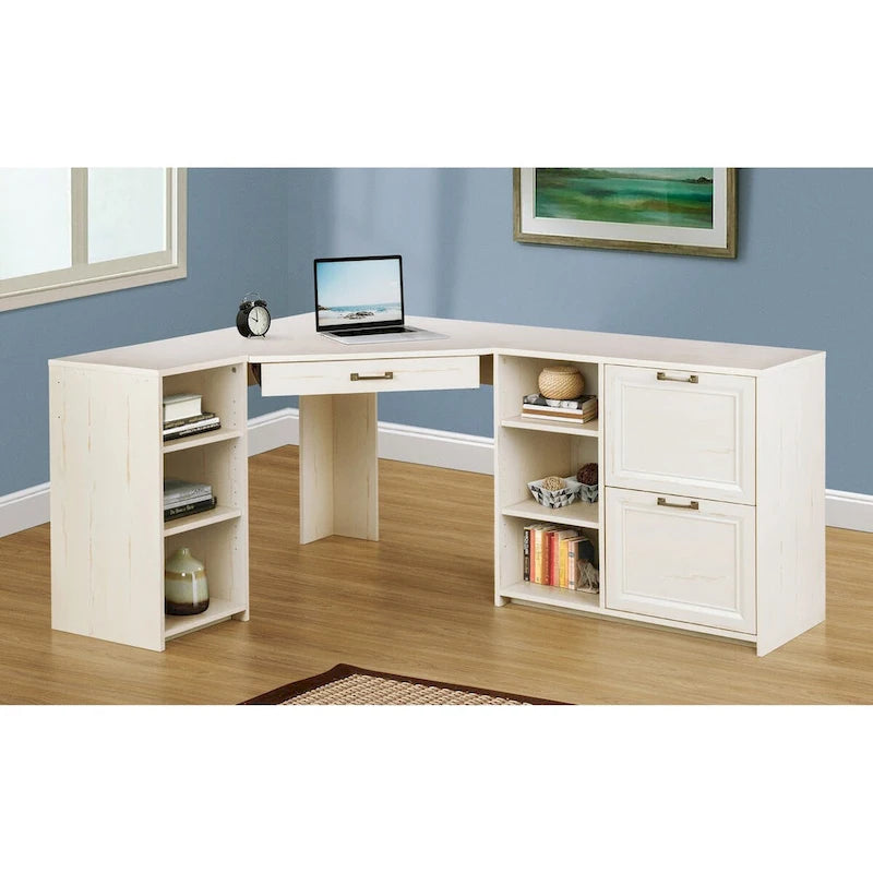 Saint Birch Salisbury Antique White 2-door File Cabinet