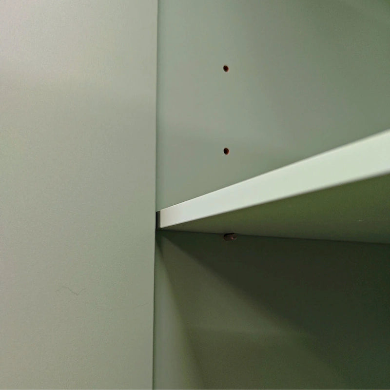 Modern 4 Door Intaglio Storage Cabinet with Adjustable Shelf, Stylish and Accent Cabinet with Pine Legs, Buffet Sideboard