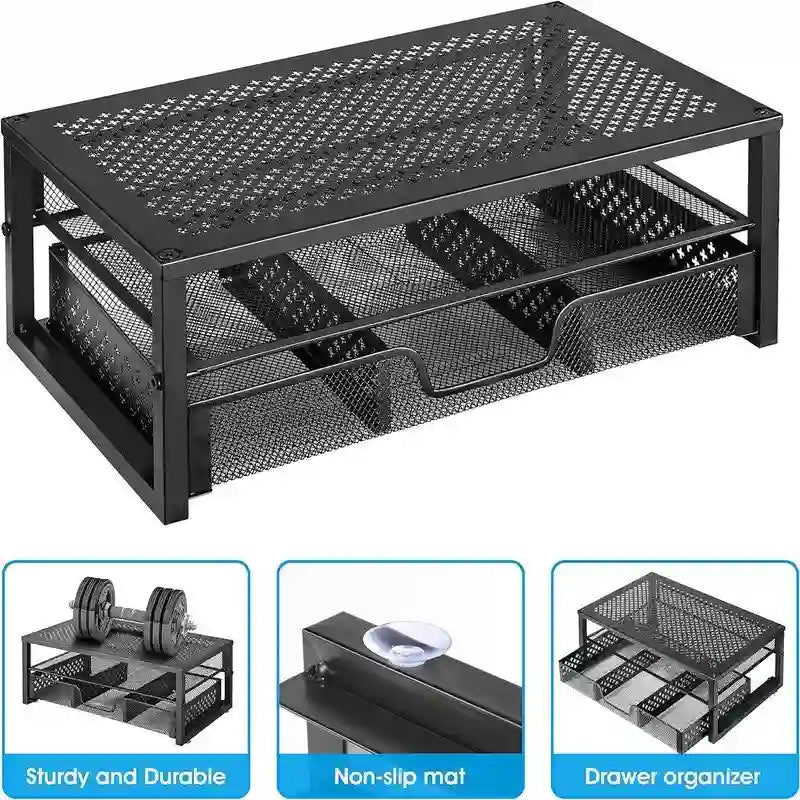 Trending-Metal Monitor Stand Riser - 16W x 10D x6.25H