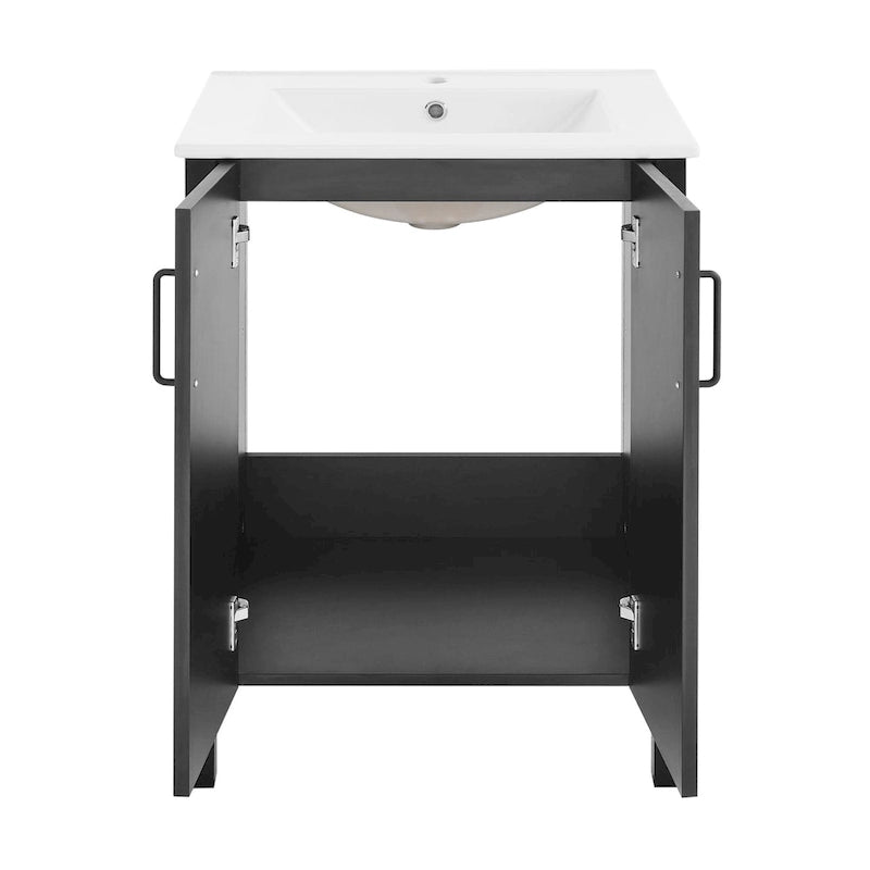 Avallon 24 Bathroom Vanity in Matte Black