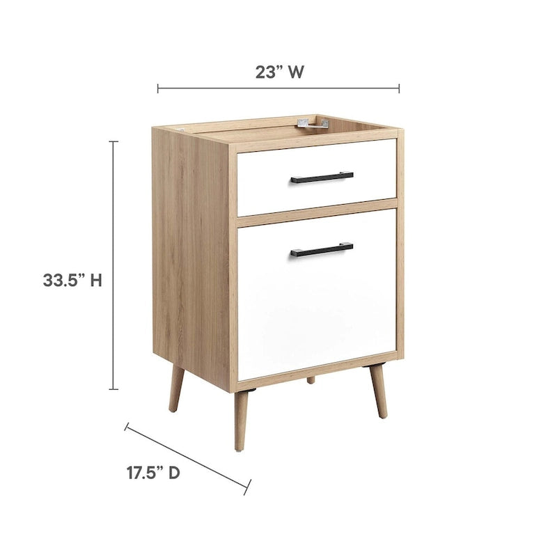 Maverick 24 Bathroom Vanity Cabinet - Sink Basin Not Included
